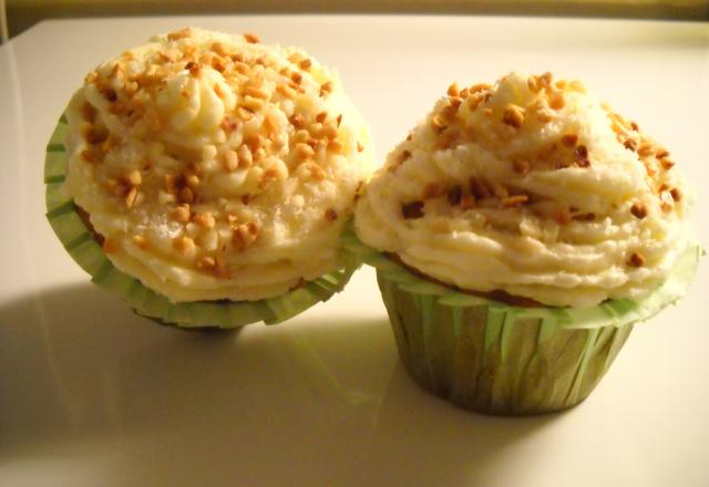 Cupcakes noix de coco et amandes