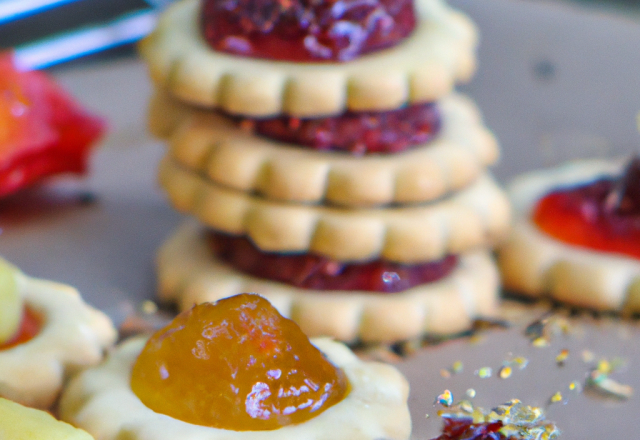 Recette sablés aux fruits confits pour le goûter