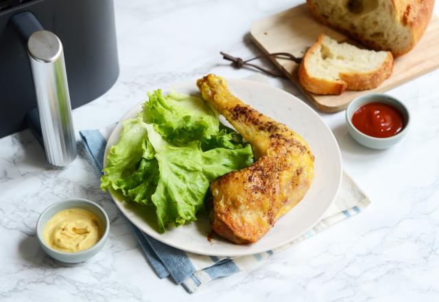 Cuisse de poulet au Air Fryer