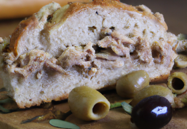 Pain de thon aux olives