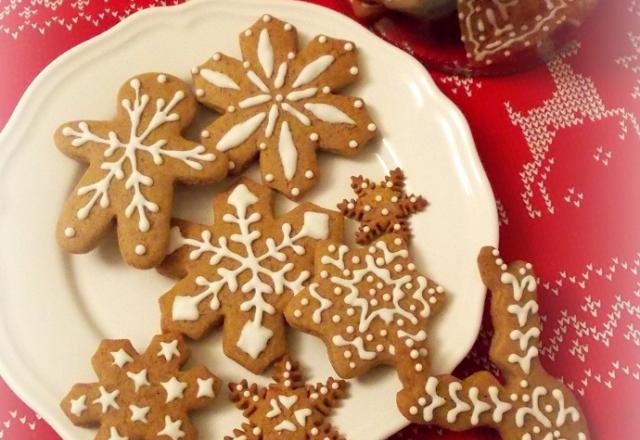 Biscuits de Noël en pain d'épices