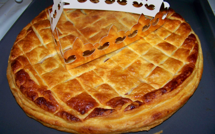 Galette des rois frangipane citron framboise!