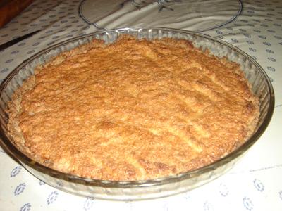 Tarte à la noix de coco facile