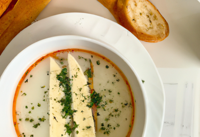 Soupe au camembert