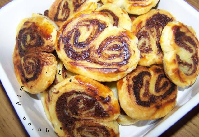 Palmier choco pralin