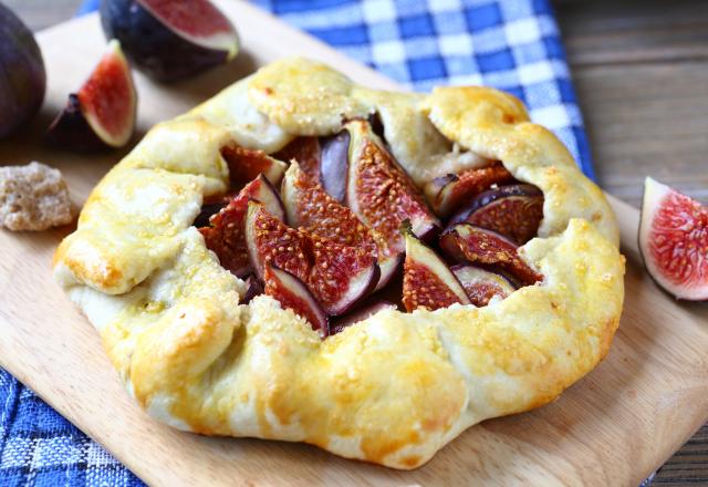 Tarte rustique aux figues