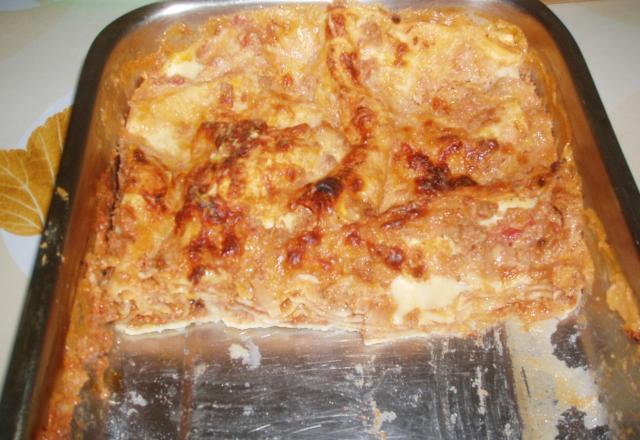 Lasagne à la bolognaise économique