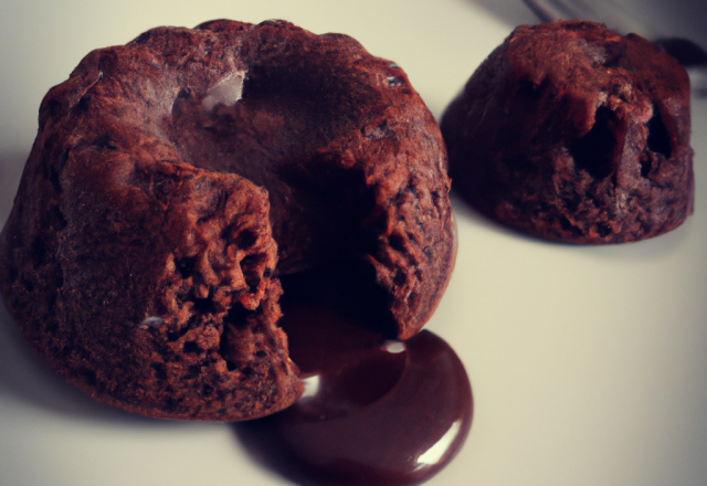 Moelleux au chocolat et beurre salé