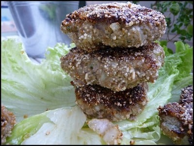 Burger d'agneau à la thaï