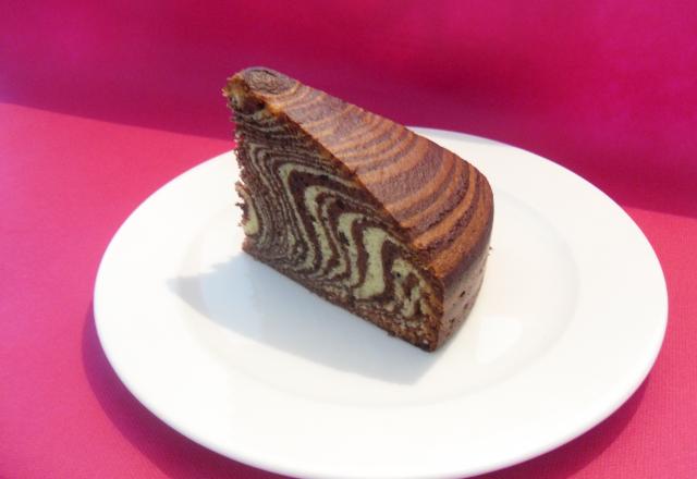 Le zébré chocolat pistache