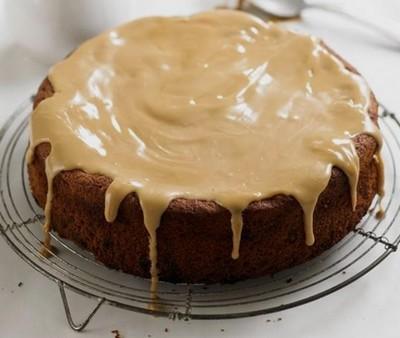 Gâteau banane-caramel