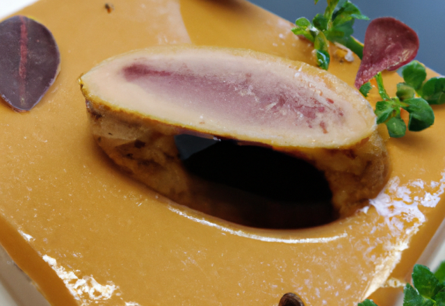 Marbré de foie gras de canard