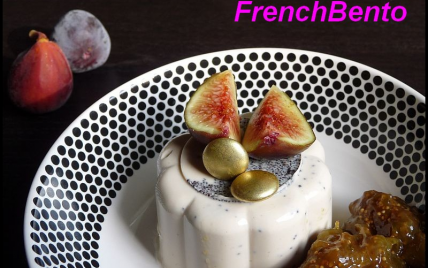 Panna cotta au thé du cap et à la figue