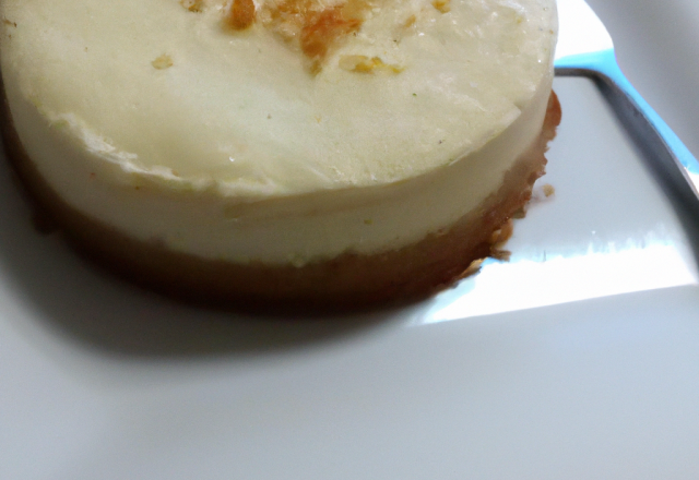 Cheesecake au lait de coco