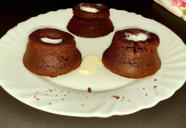 Fondant au chocolat aéré et délicat