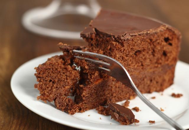 Gâteau au chocolat et marmelade d'orange