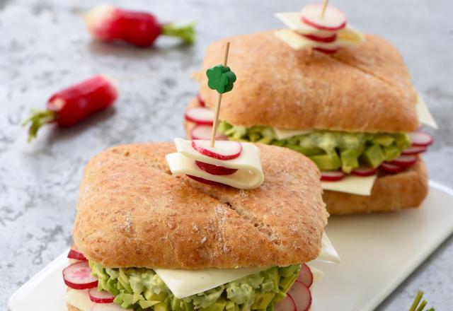 Burger végétarien au Société® croque