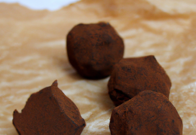 Truffes chocolat originales