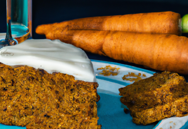 Cake à la carotte - carrot cake