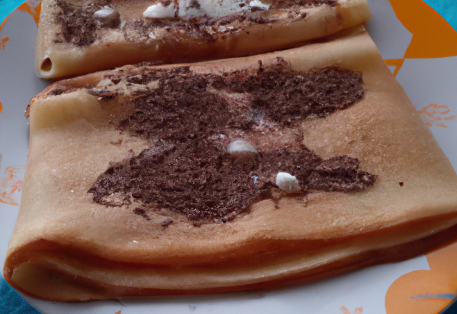 Crêpes au cacao