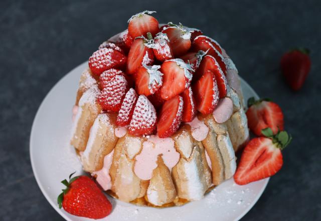 La meilleure façon de faire une charlotte aux fraises