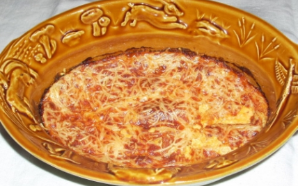 Gratin de potiron aux deux fromages