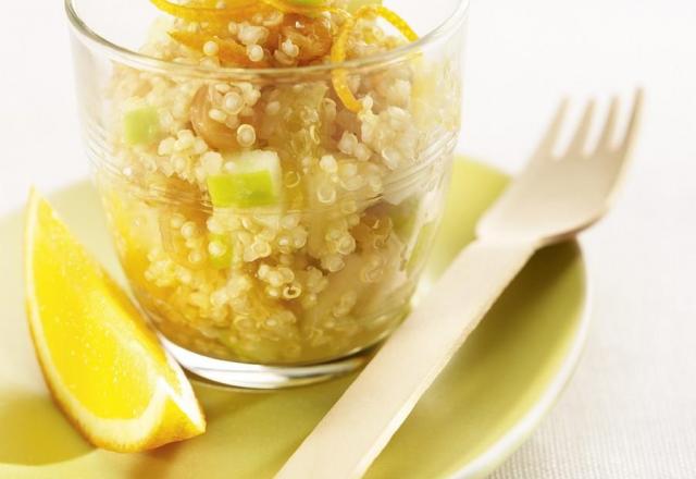 Taboulé de quinoa aux fruits d'ici