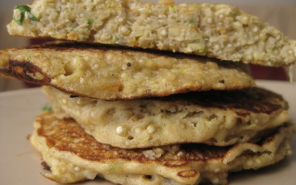 Galettes de quinoa aux légumes