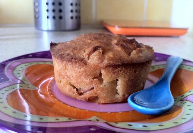 Muffins aux pommes et au miel