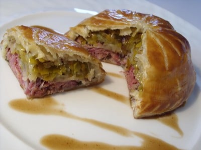 Pithiviers au Jambon de Reims et Poireaux