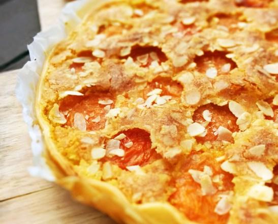 Tarte aux abricots et aux amandes très facile