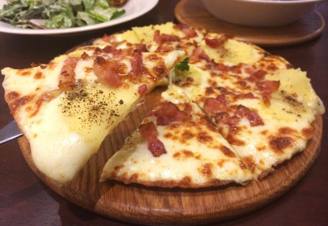 Pizza raclette