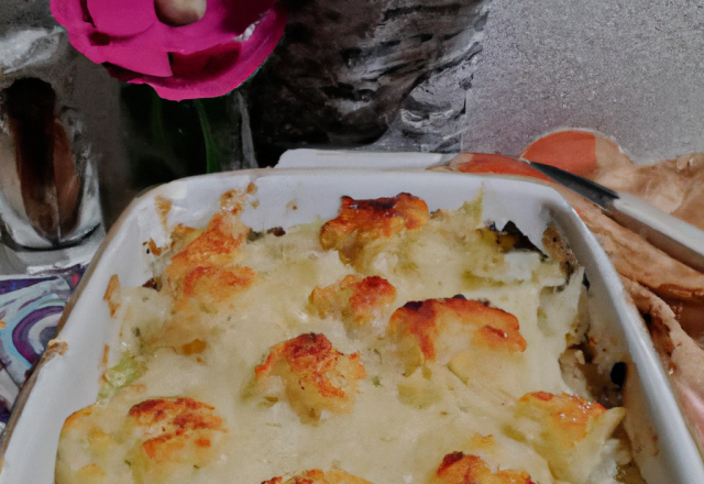 Gratin de chou-fleur au thermomix rapide