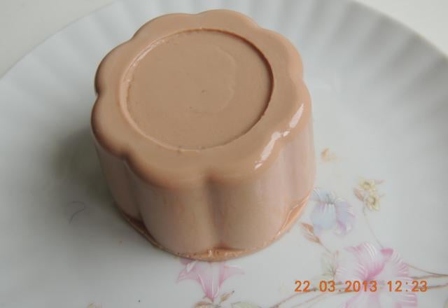 Panna cotta au chocolat traditionnelle