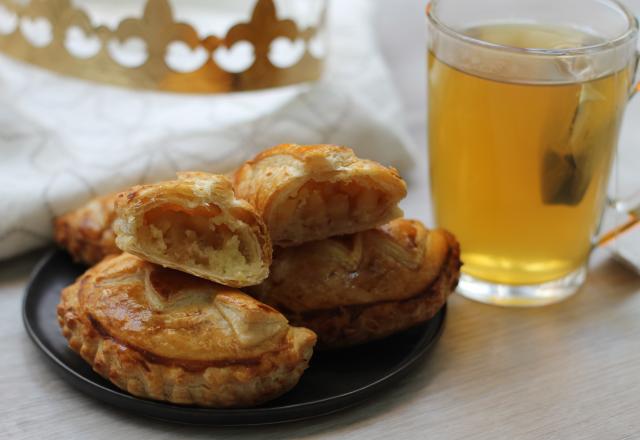 Mini chaussons des rois aux pommes caramélisées