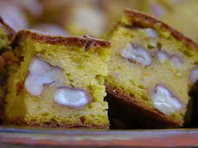 Brownies de carottes au chèvre