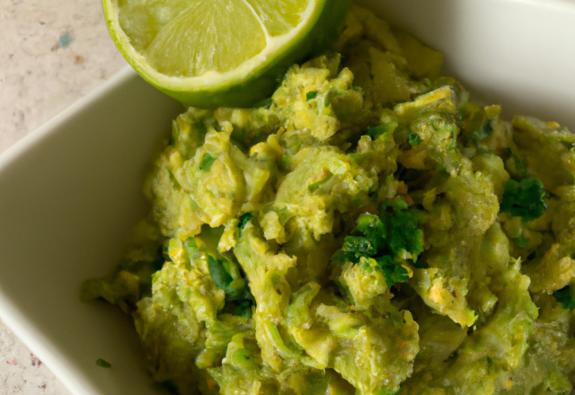 Guacamole gouteux