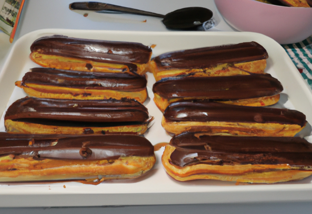 Eclairs au chocolat au thermomix