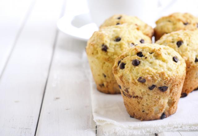 Muffins aux pépites de chocolat spécial enfants