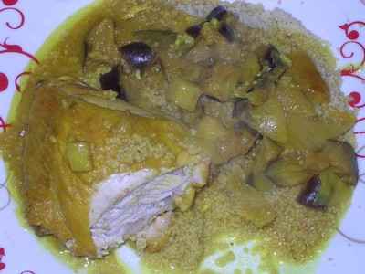 Poulet au curcuma