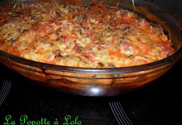 Gratin de courgettes à la provençale très facile