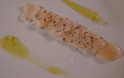 Carpaccio de Saint-Jacques express