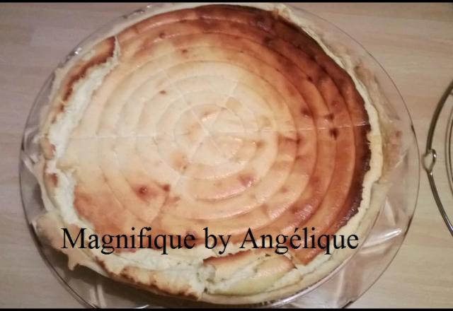 Tarte au fromage blanc savoureuse