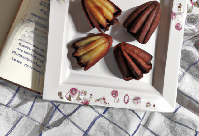 Madeleine au chocolat