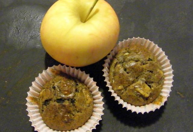 Muffin boudin noir et pomme