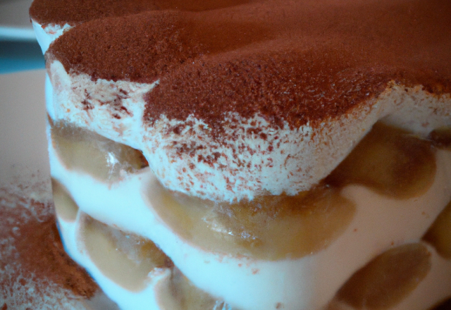 Tiramisu à déguster