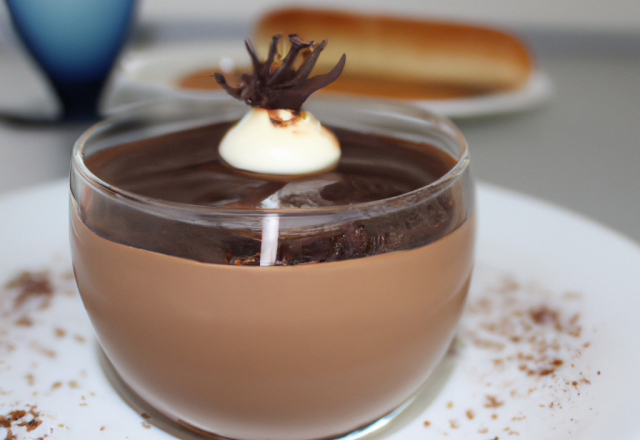 Mousse au chocolat crémant