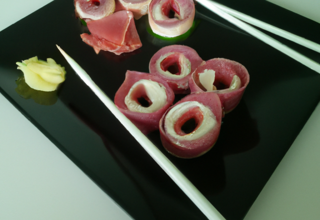 Makis de jambon