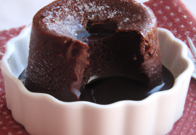 Fondant au chocolat recette gourmande