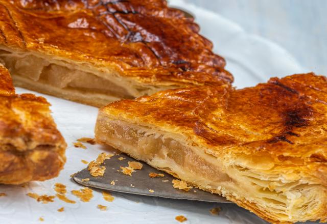 Galette des rois pommes et frangipane